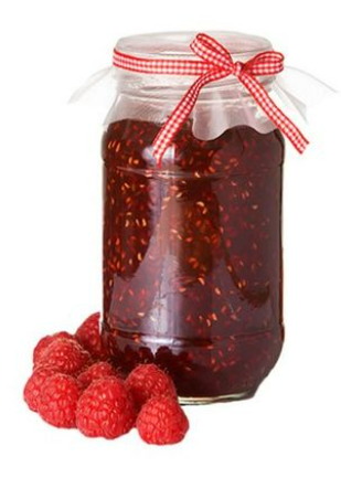 Джем малиновий, нестерилізований, ґатунок вищий, ДСТУ 4900, 1 кг